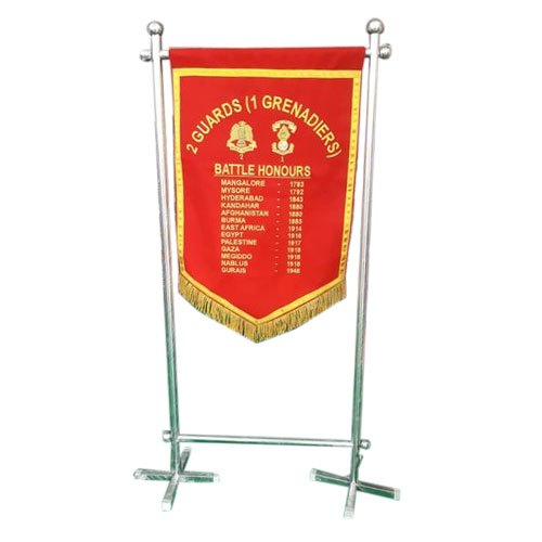 Chrome Metal Standee